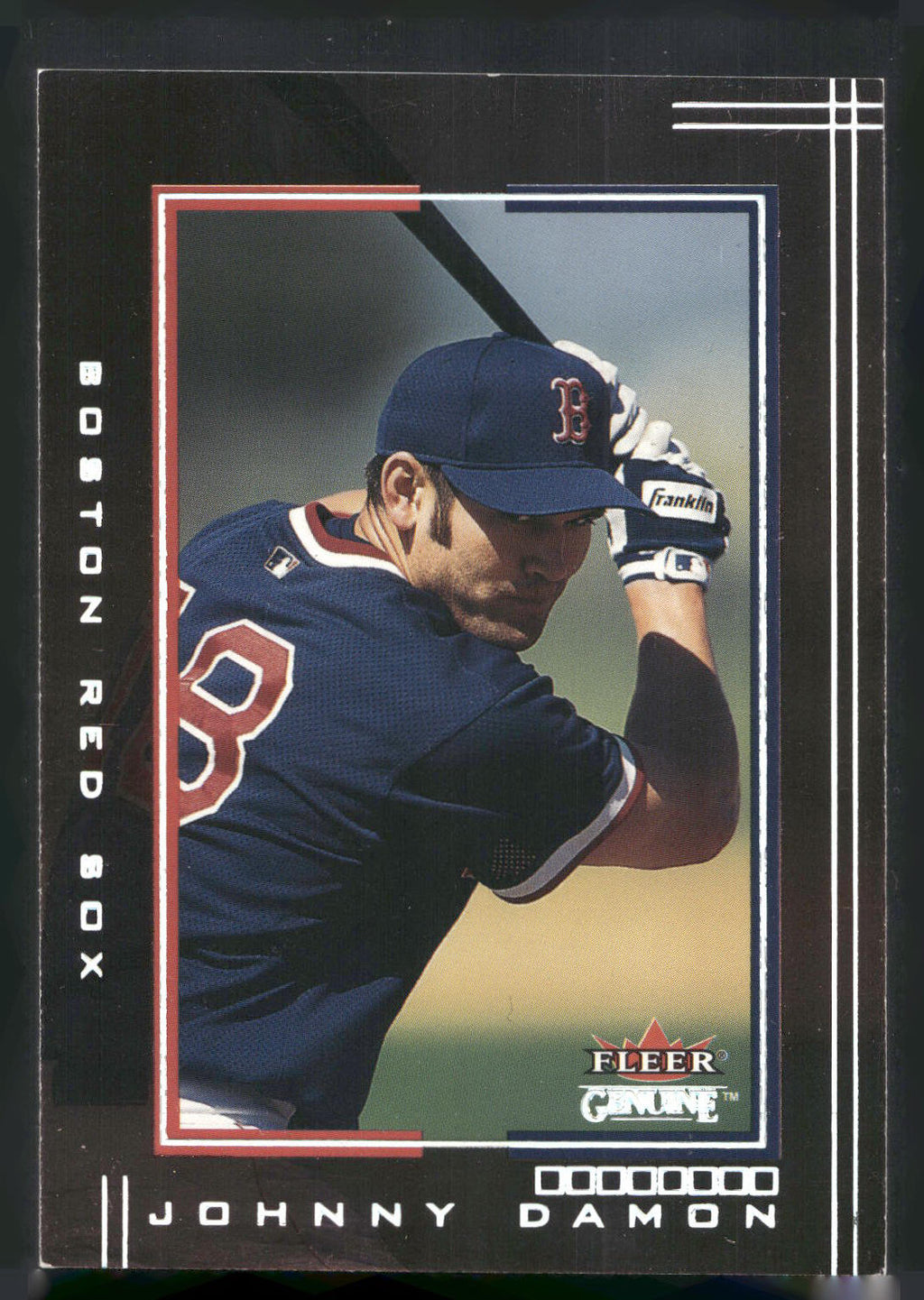 2002 Fleer Genuine #10 Johnny Damon