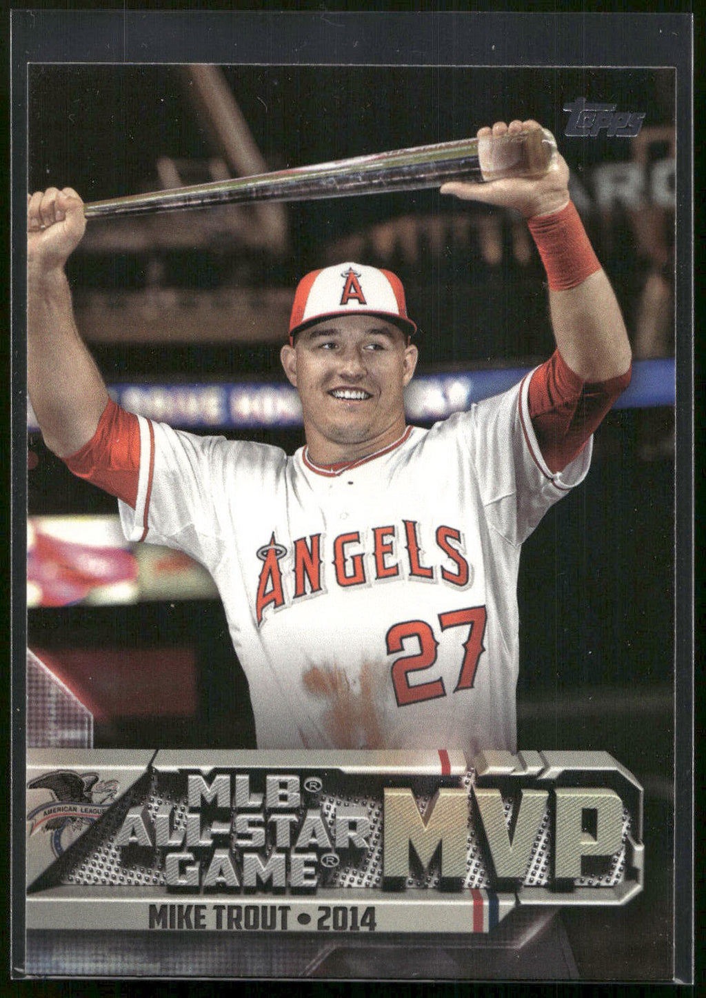 2017 Topps #ASM-23 Mike Trout All-Star Game MVP