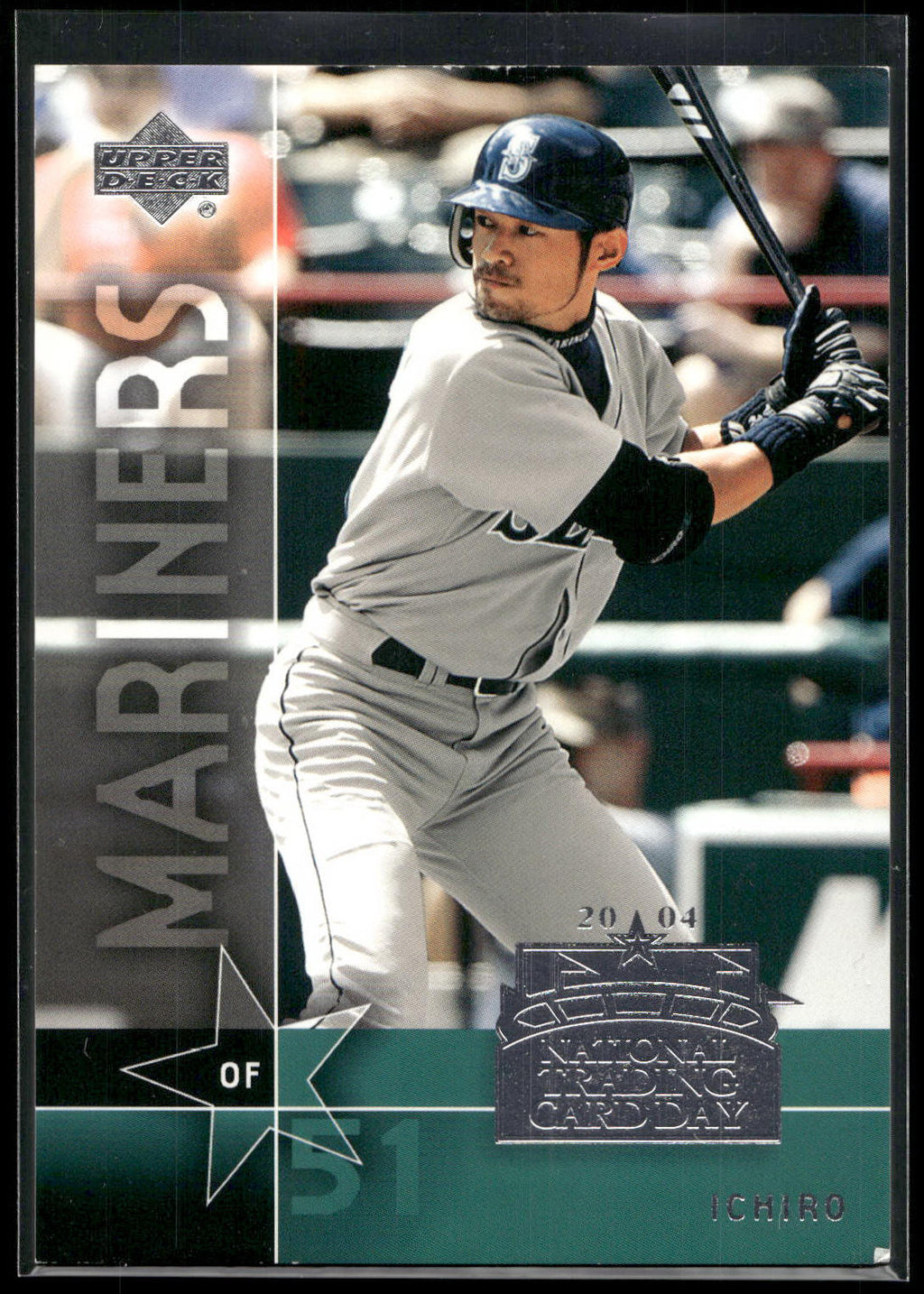 2004 National Trading Card Day #UD-3 Ichiro