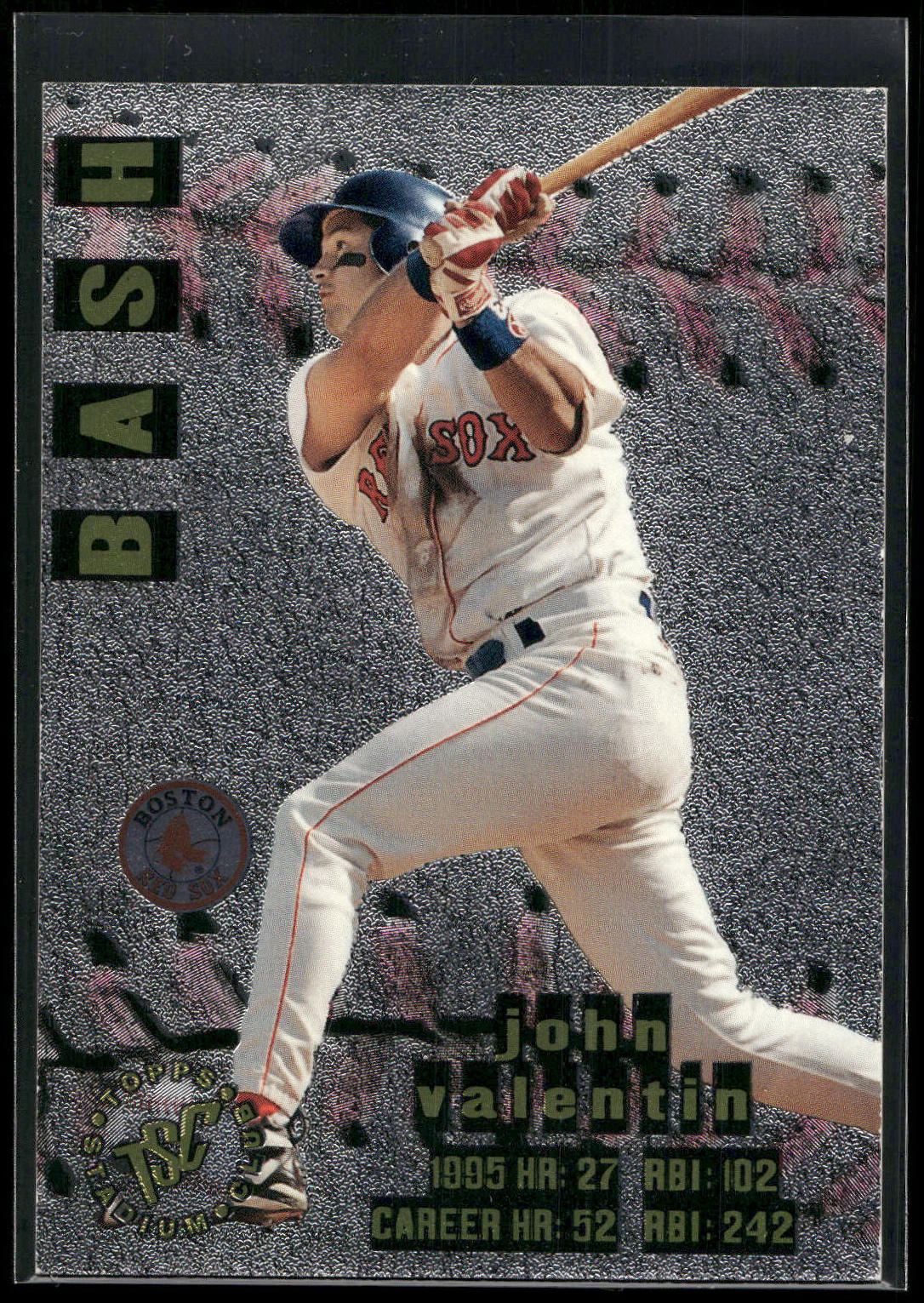 1996 Stadium Club #B&B10 John Valentin Bash & Burn