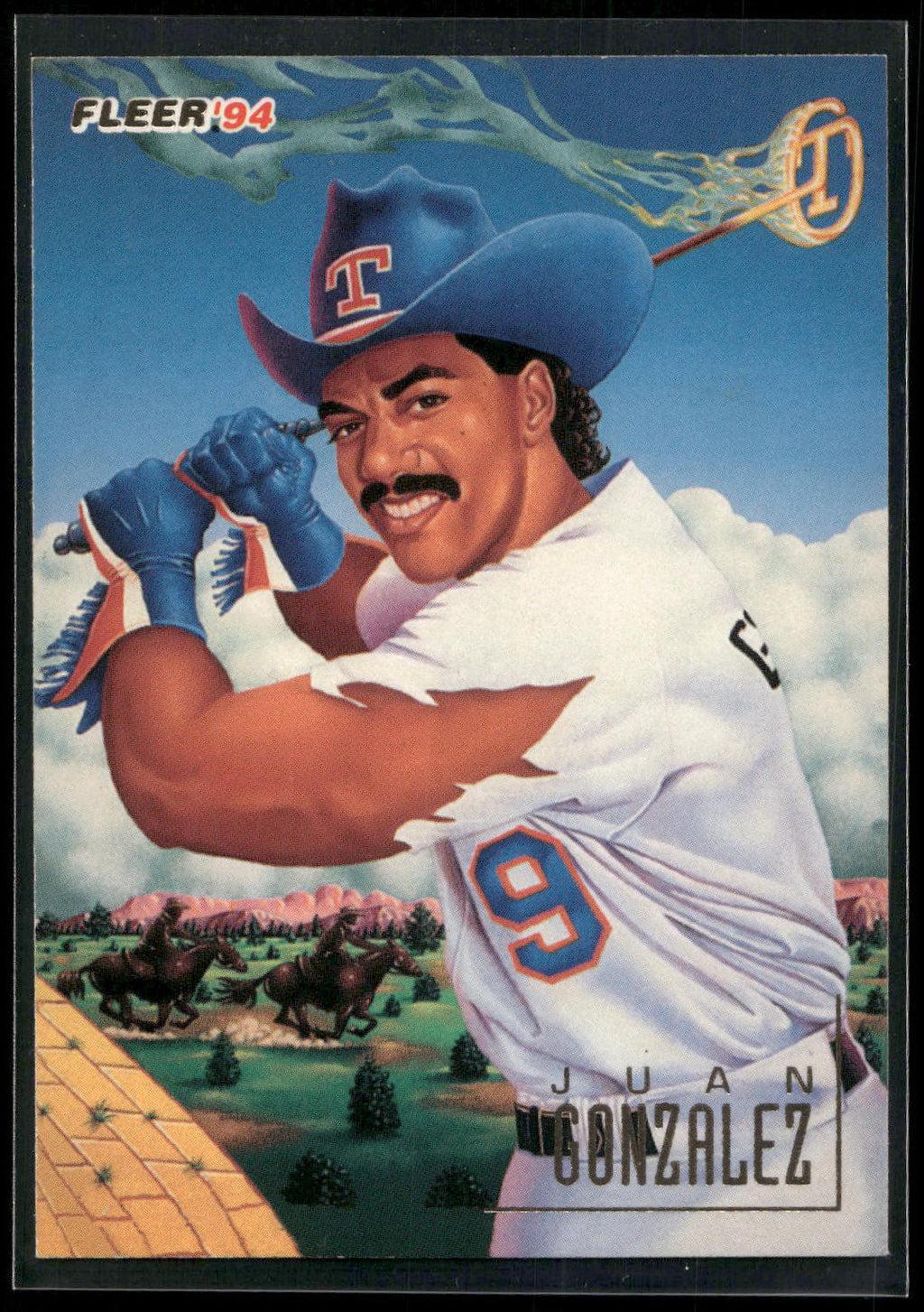 1994 Fleer #6 Juan Gonzalez Pro-Visions