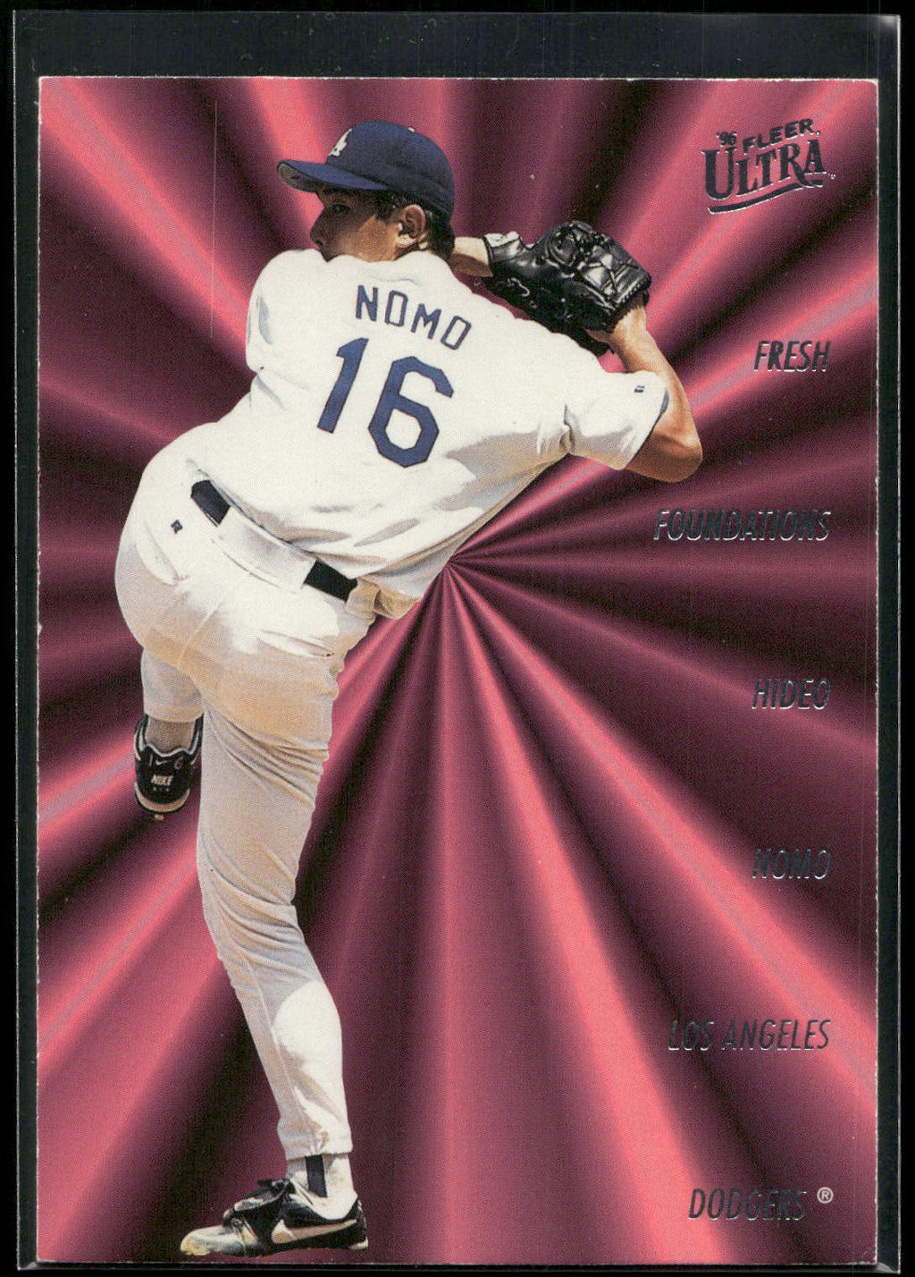 1996 Ultra #8 Hideo Nomo Fresh Foundations