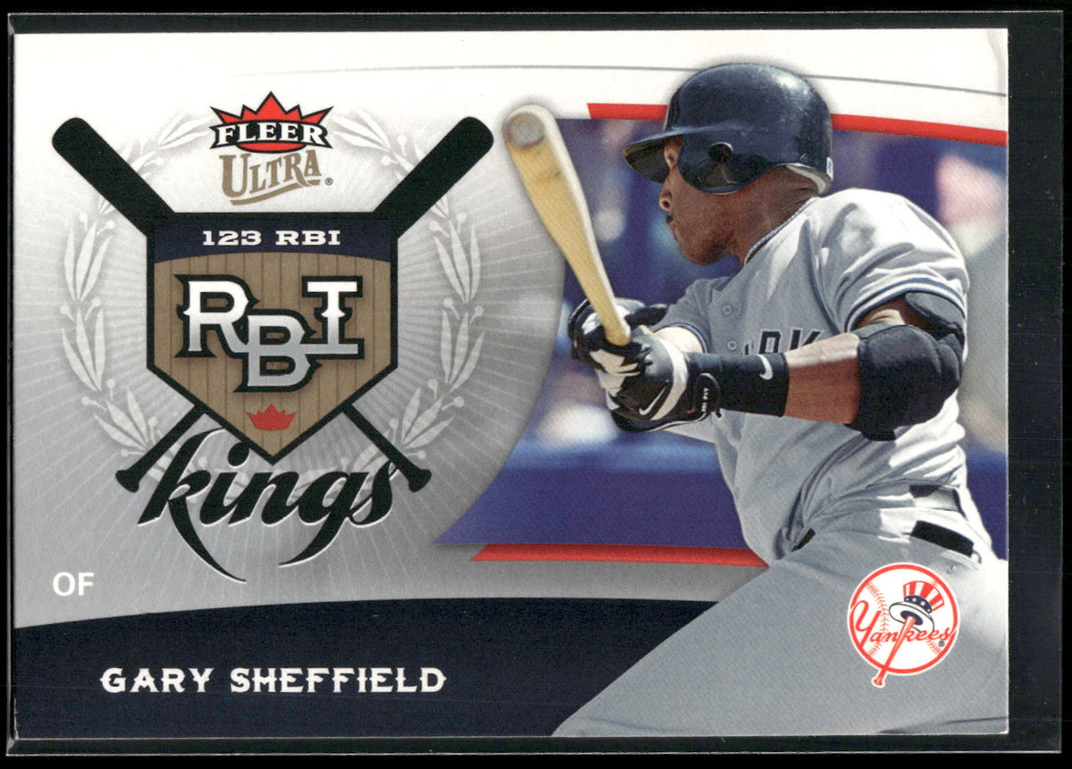 2006 Ultra #RBI8 Gary Sheffield RBI Kings