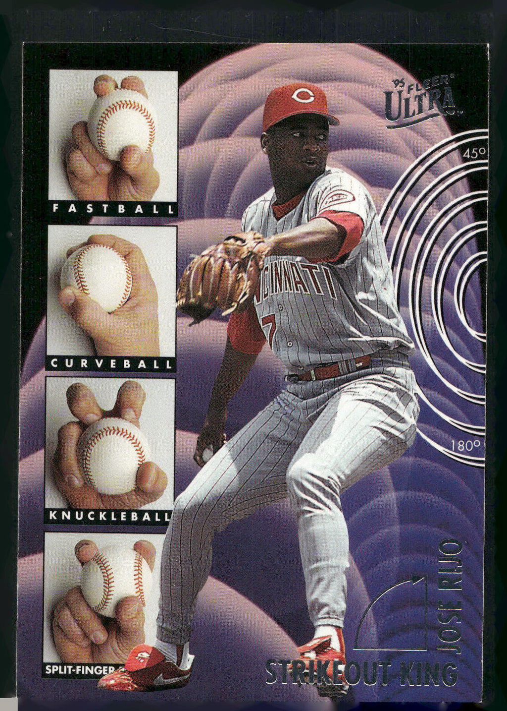 1995 Ultra #6 Jose Rijo Strikeout Kings