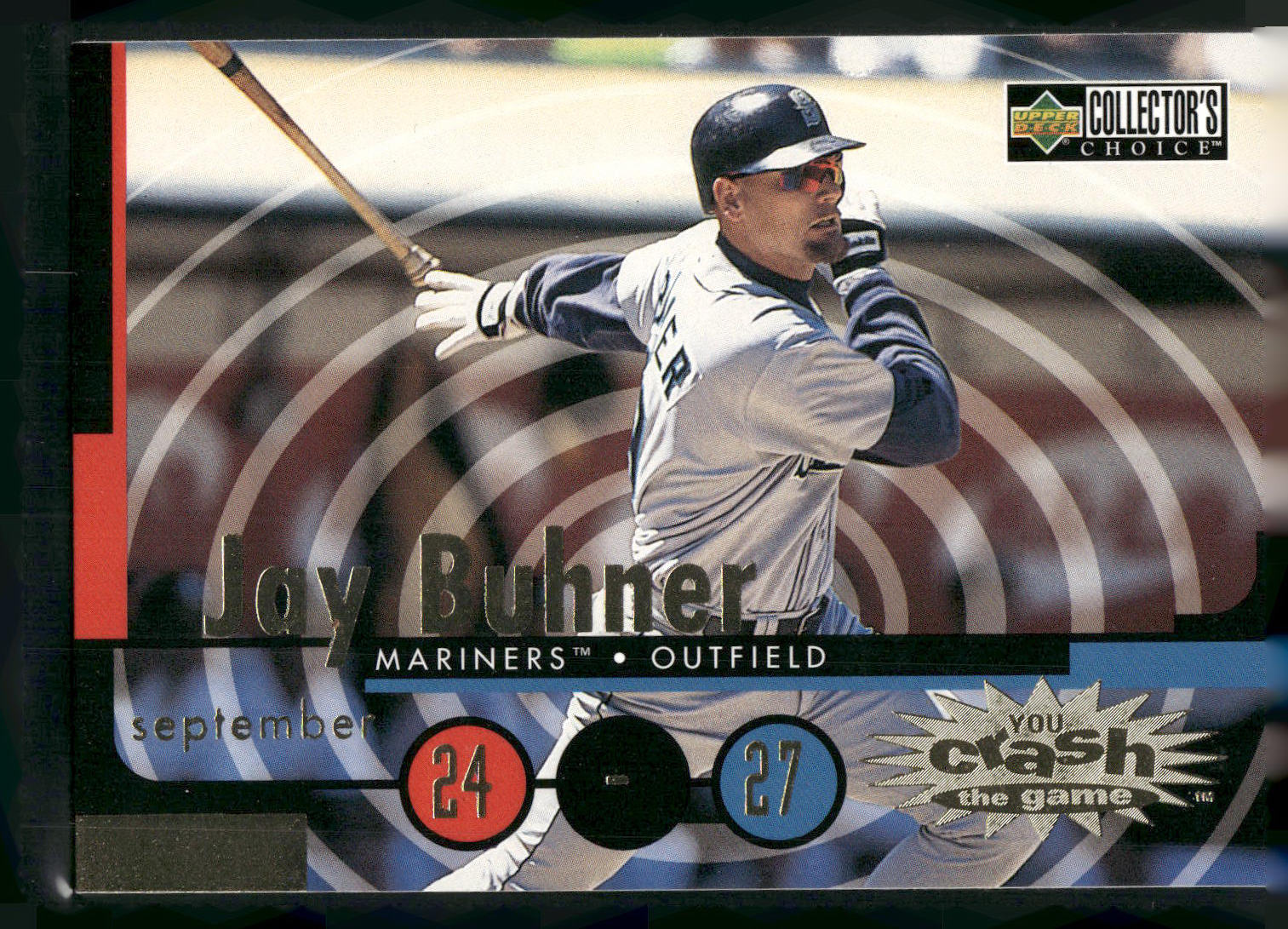 1998 Collector's Choice #CG12a Jay Buhner You Crash the Game