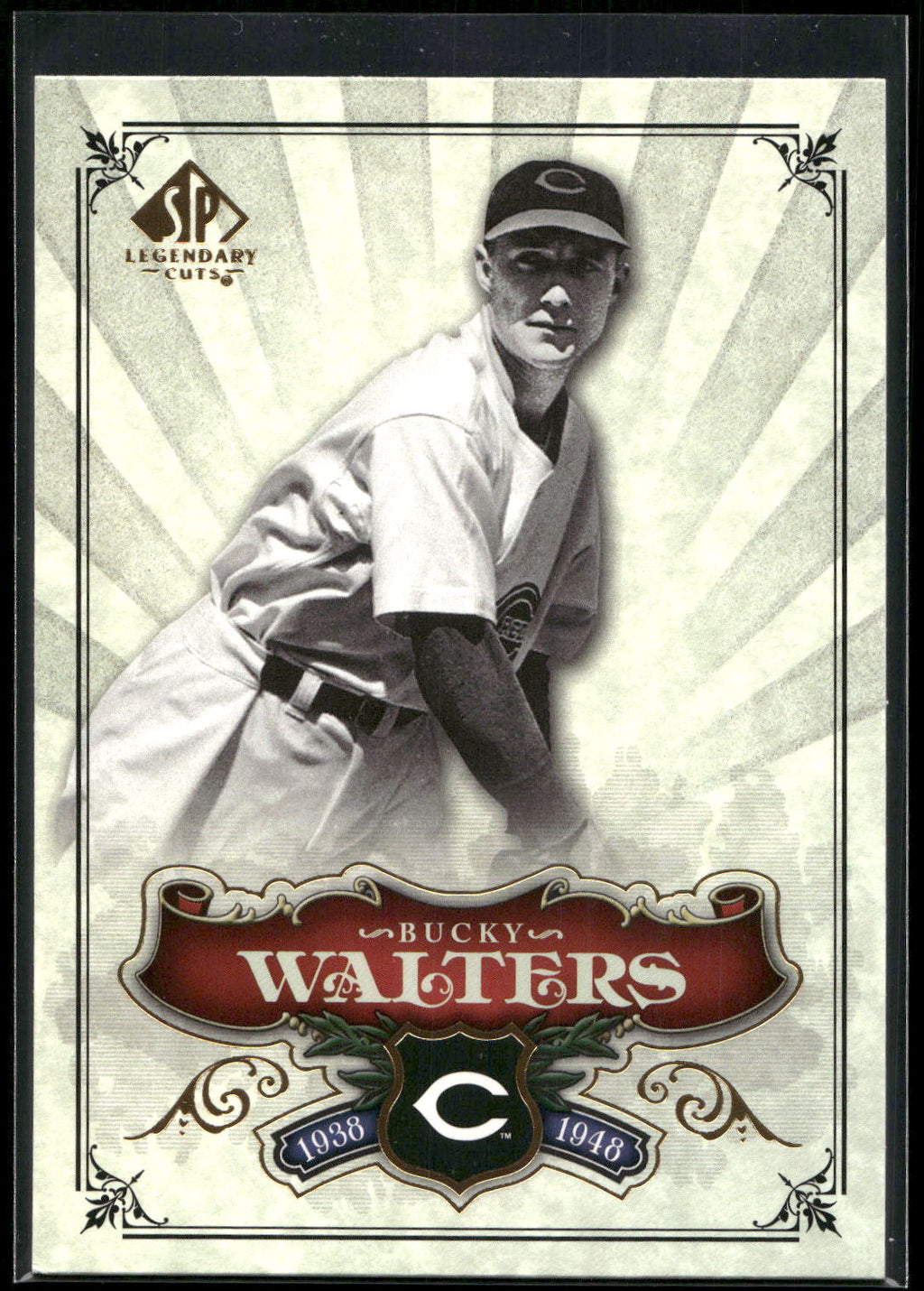 2006 SP Legendary Cuts #66 Bucky Walters