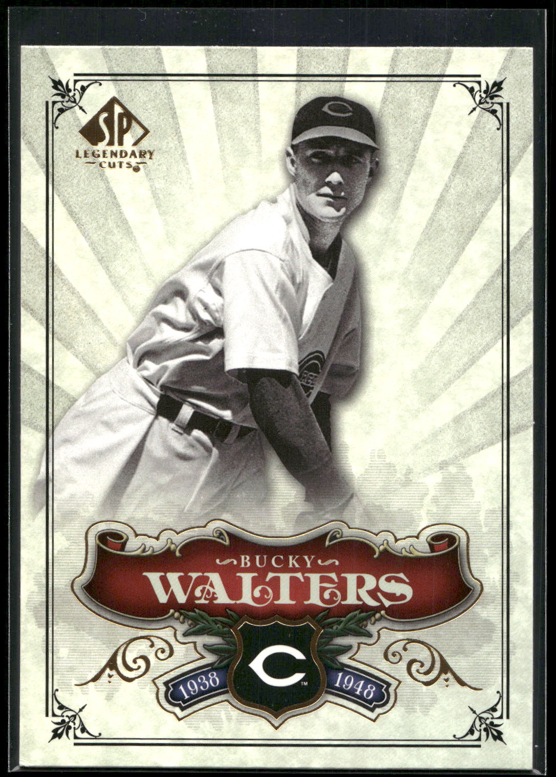 2006 SP Legendary Cuts #66 Bucky Walters