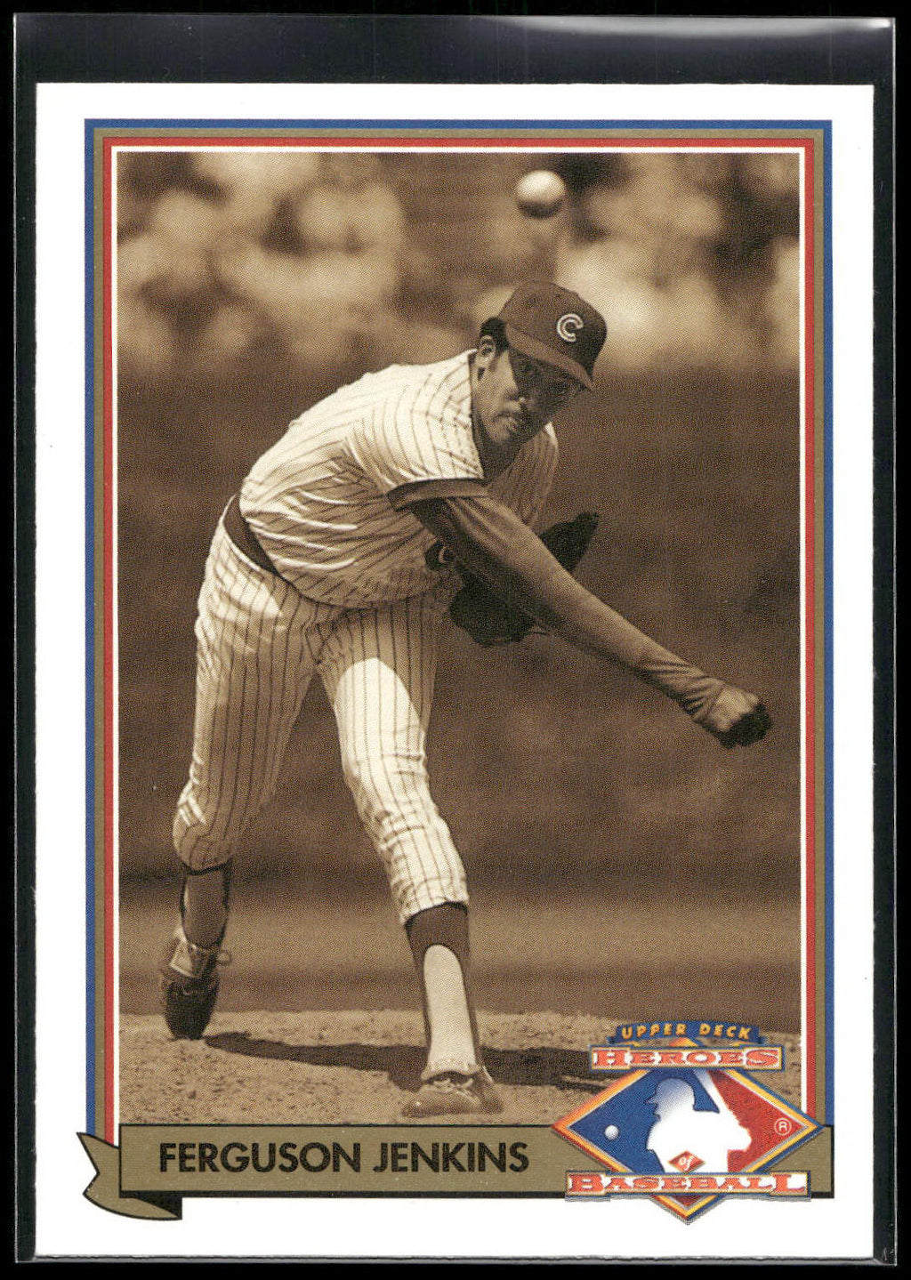 1991 Upper Deck #H3 Ferguson Jenkins Heroes of Baseball
