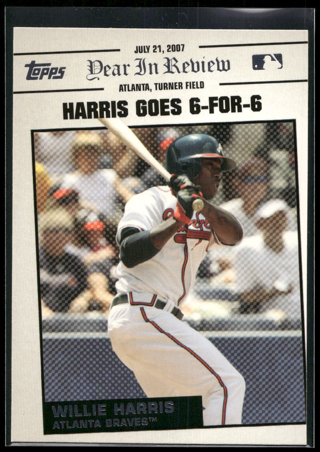 2008 Topps #YR111 Willie Harris Year in Review