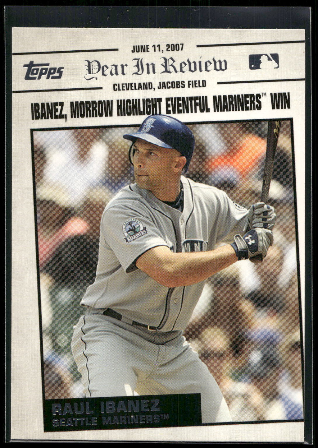 2008 Topps #YR72 Raul Ibanez Year in Review