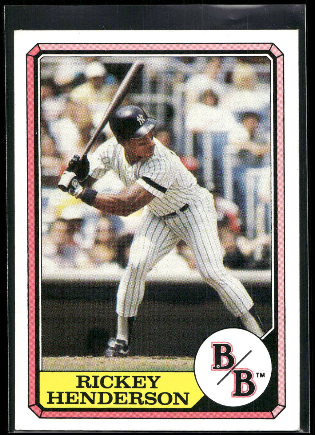1987 Topps Boardwalk and Baseball #8b Rickey Henderson