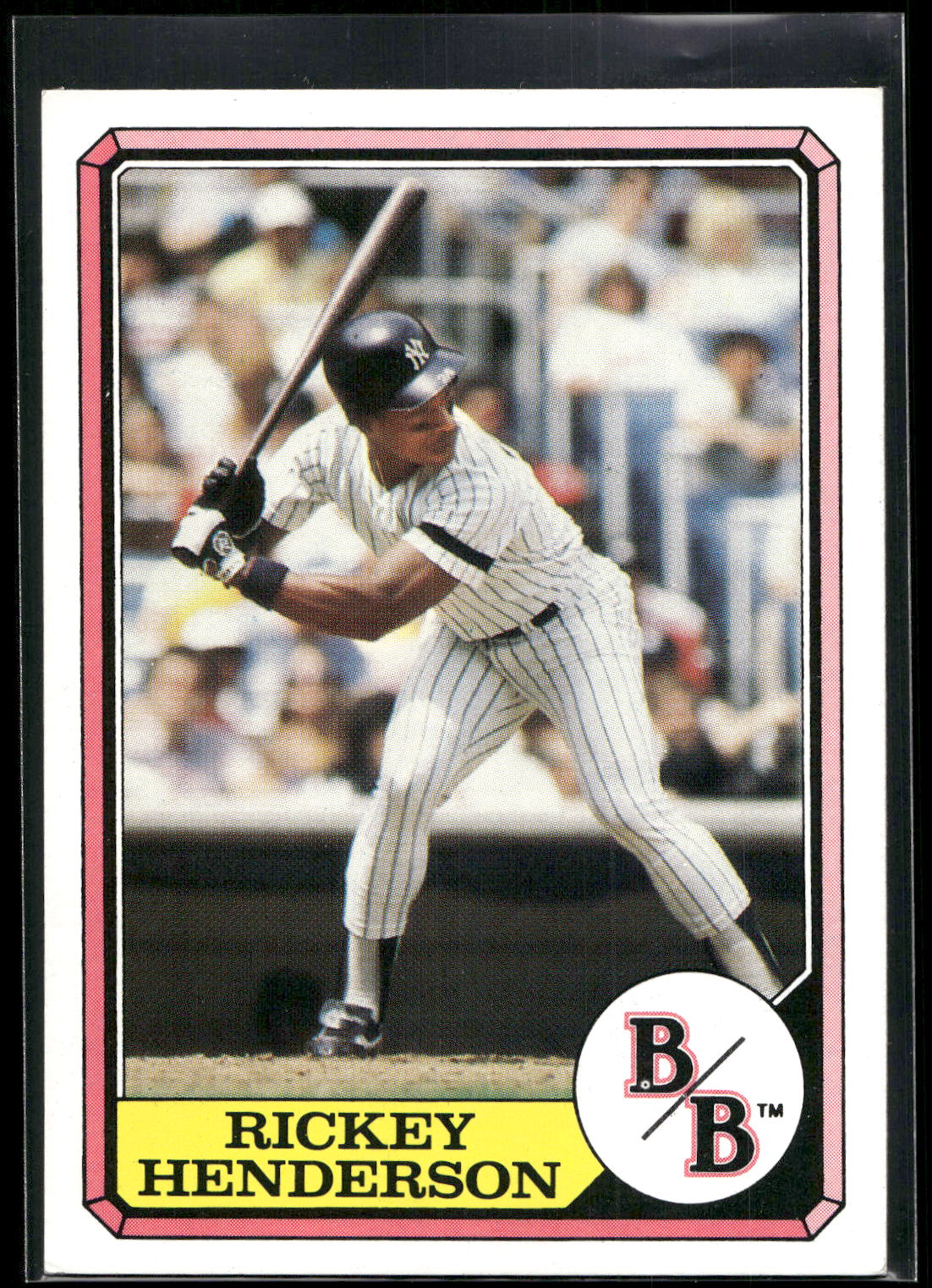 1987 Topps Boardwalk and Baseball #8b Rickey Henderson