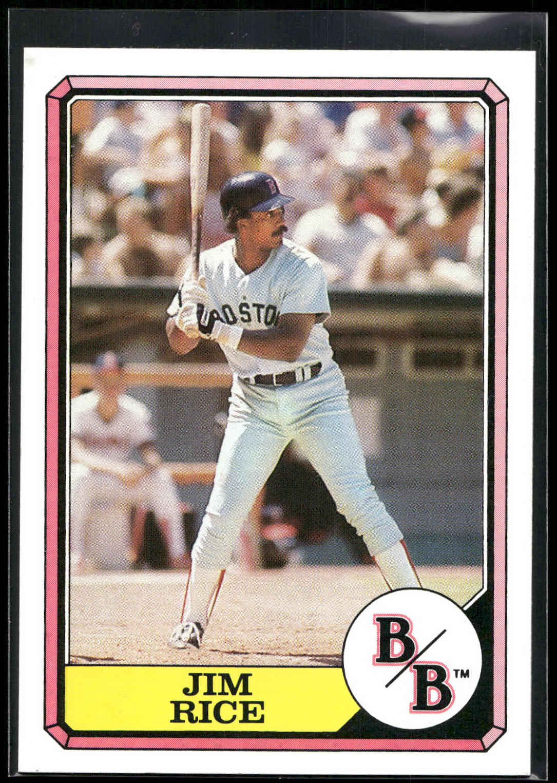 1987 Topps Boardwalk and Baseball #5a Jim Rice