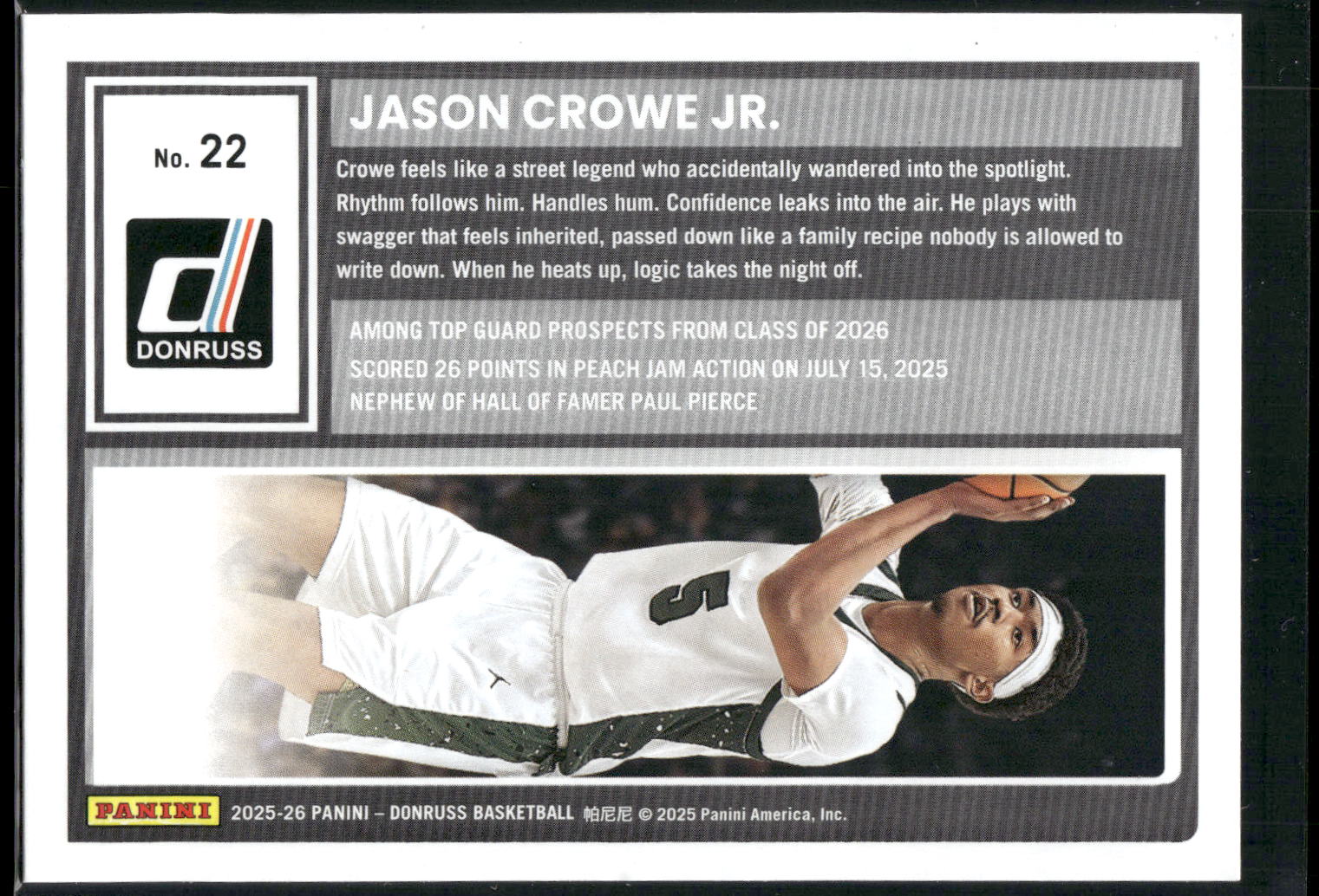 2025-26 Donruss #22 Jason Crowe Jr.