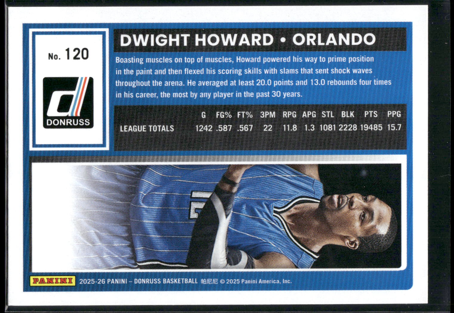 2025-26 Donruss #120 Dwight Howard