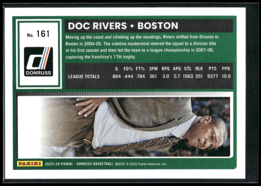 2025-26 Donruss #161 Doc Rivers