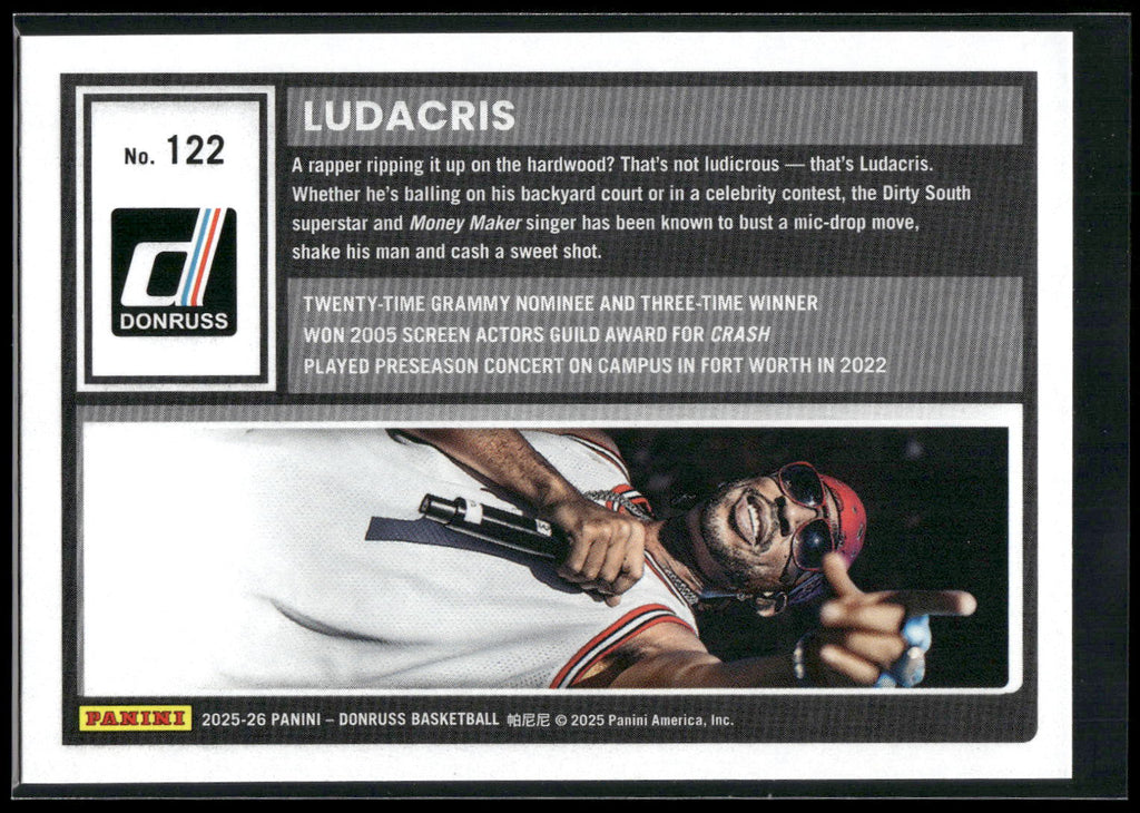 2025-26 Donruss #122 Ludacris