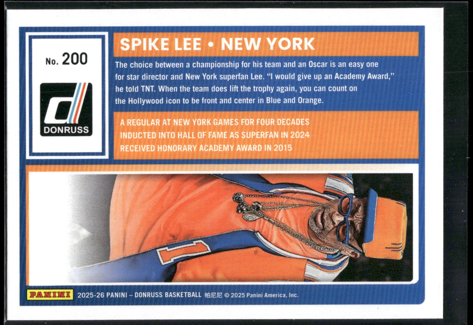 2025-26 Donruss #200 Spike Lee