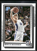 2025-26 Donruss #168 Miikka Muurinen