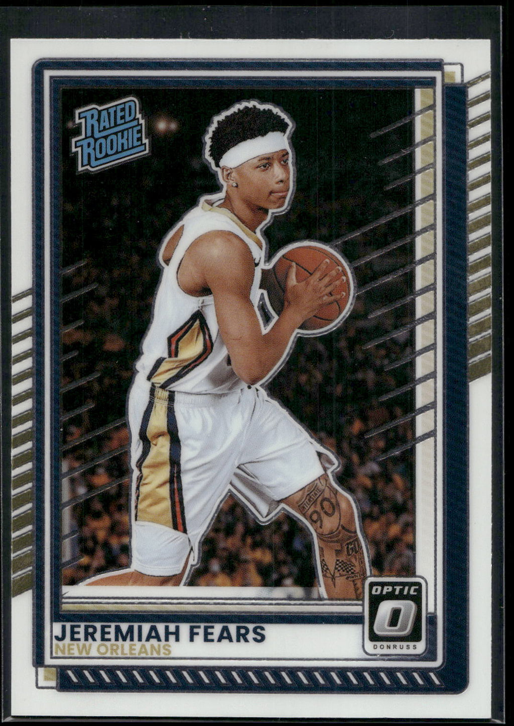 2025-26 Donruss #3 Jeremiah Fears Optic