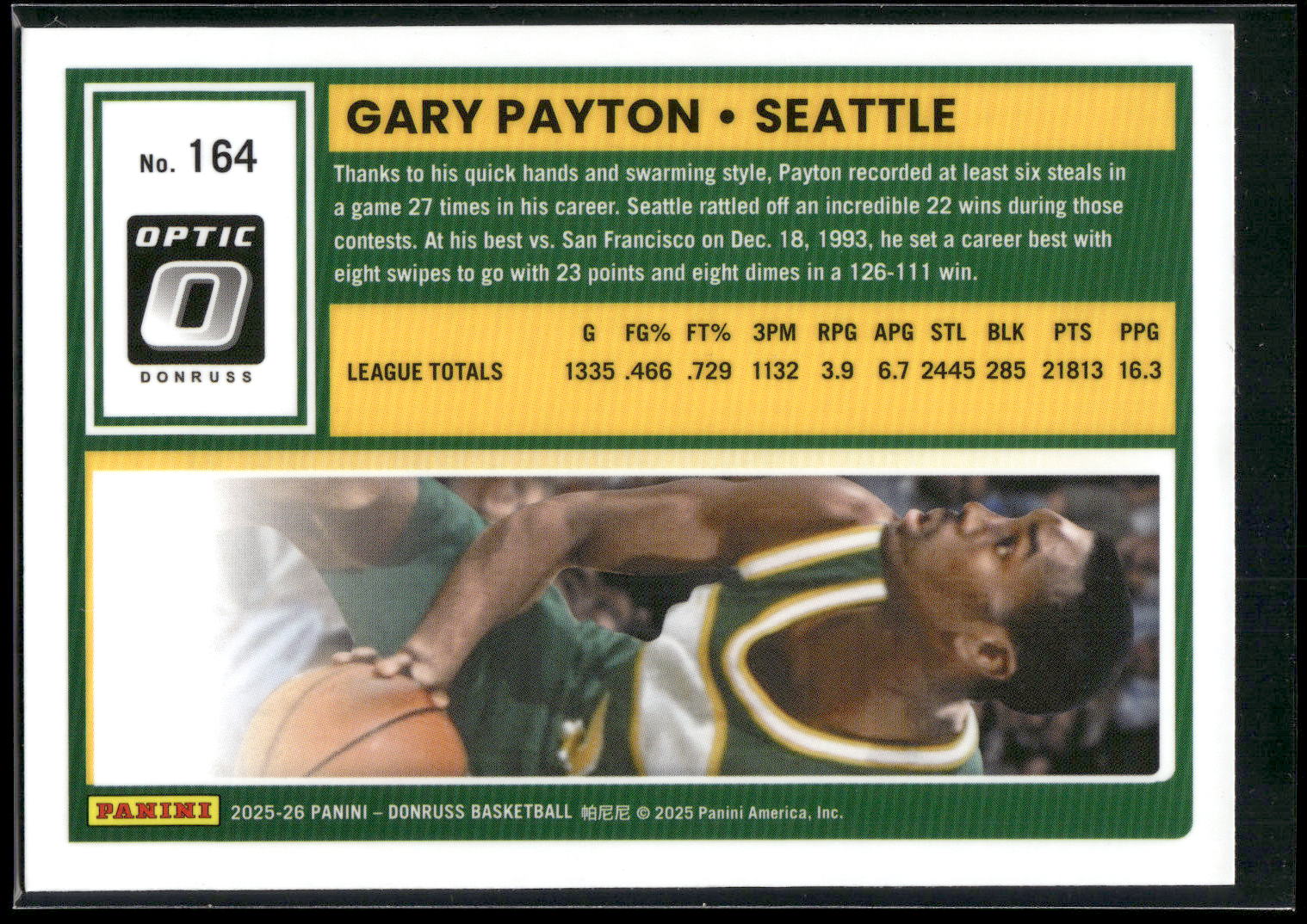 2025-26 Donruss #164 Gary Payton Optic