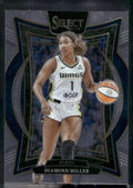 2025 Panini Select WNBA #15 Diamond Miller
