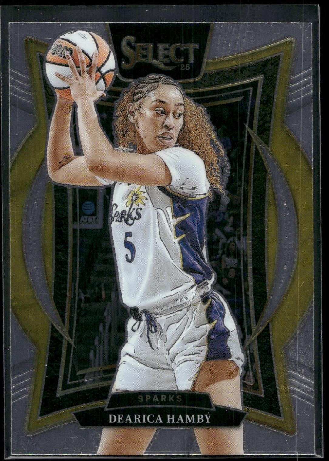 2025 Panini Select WNBA #10 Dearica Hamby