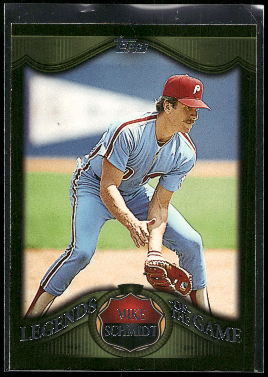 2009 Topps #LG-MS Mike Schmidt Legends of the Game