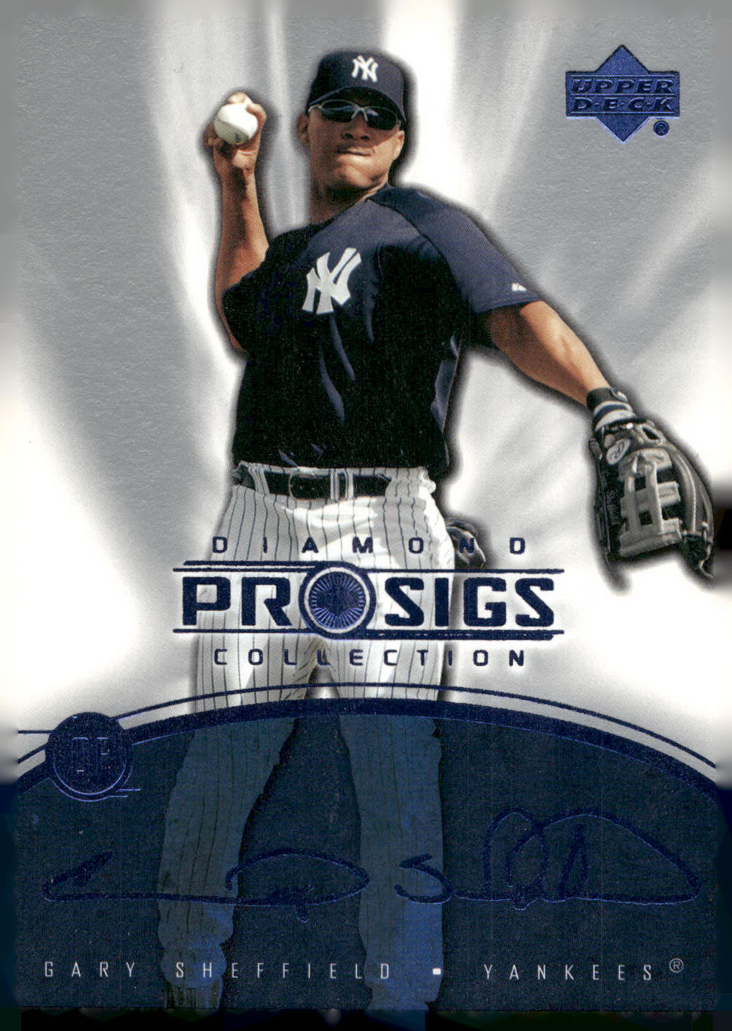 2004 Upper Deck Diamond Collection Pro Sigs #45 Gary Sheffield