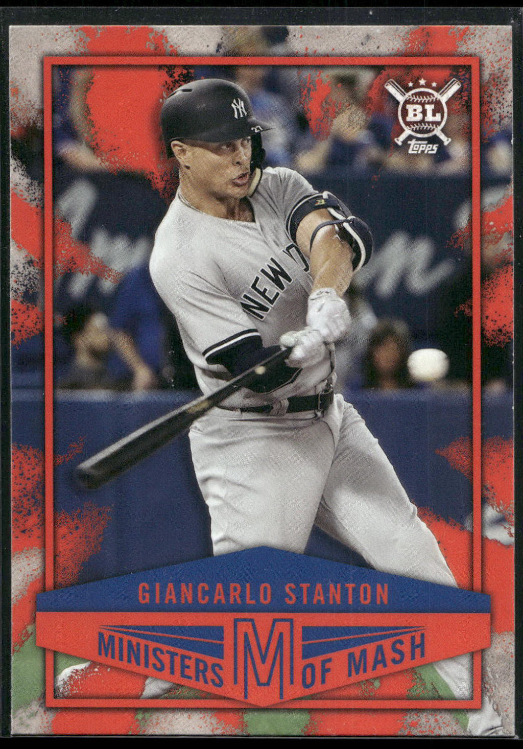 2018 Topps Big League #MI-8 Giancarlo Stanton Ministers of Mash