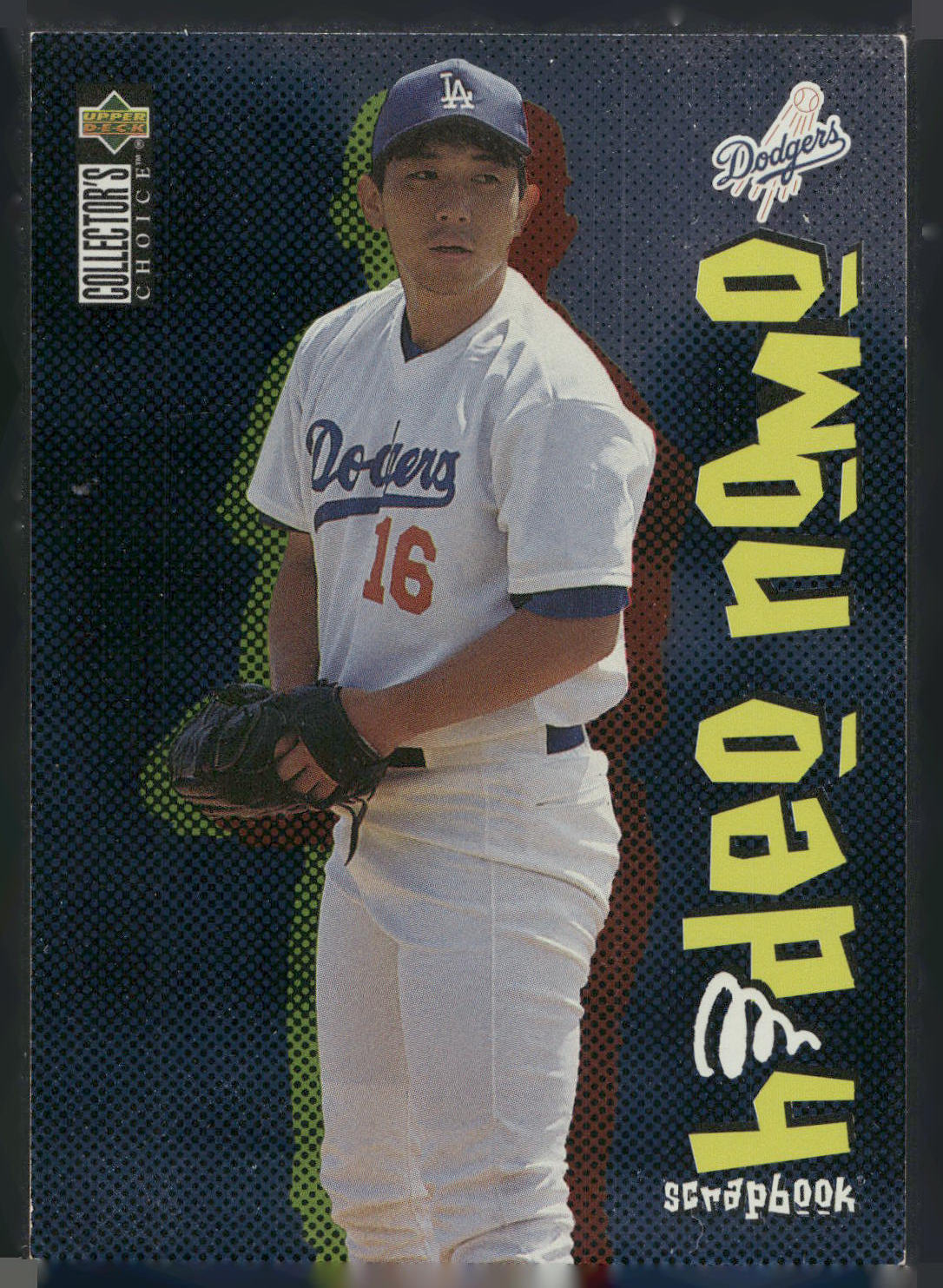 1996 Collector's Choice #1 Hideo Nomo Hideo Nomo Scrapbook