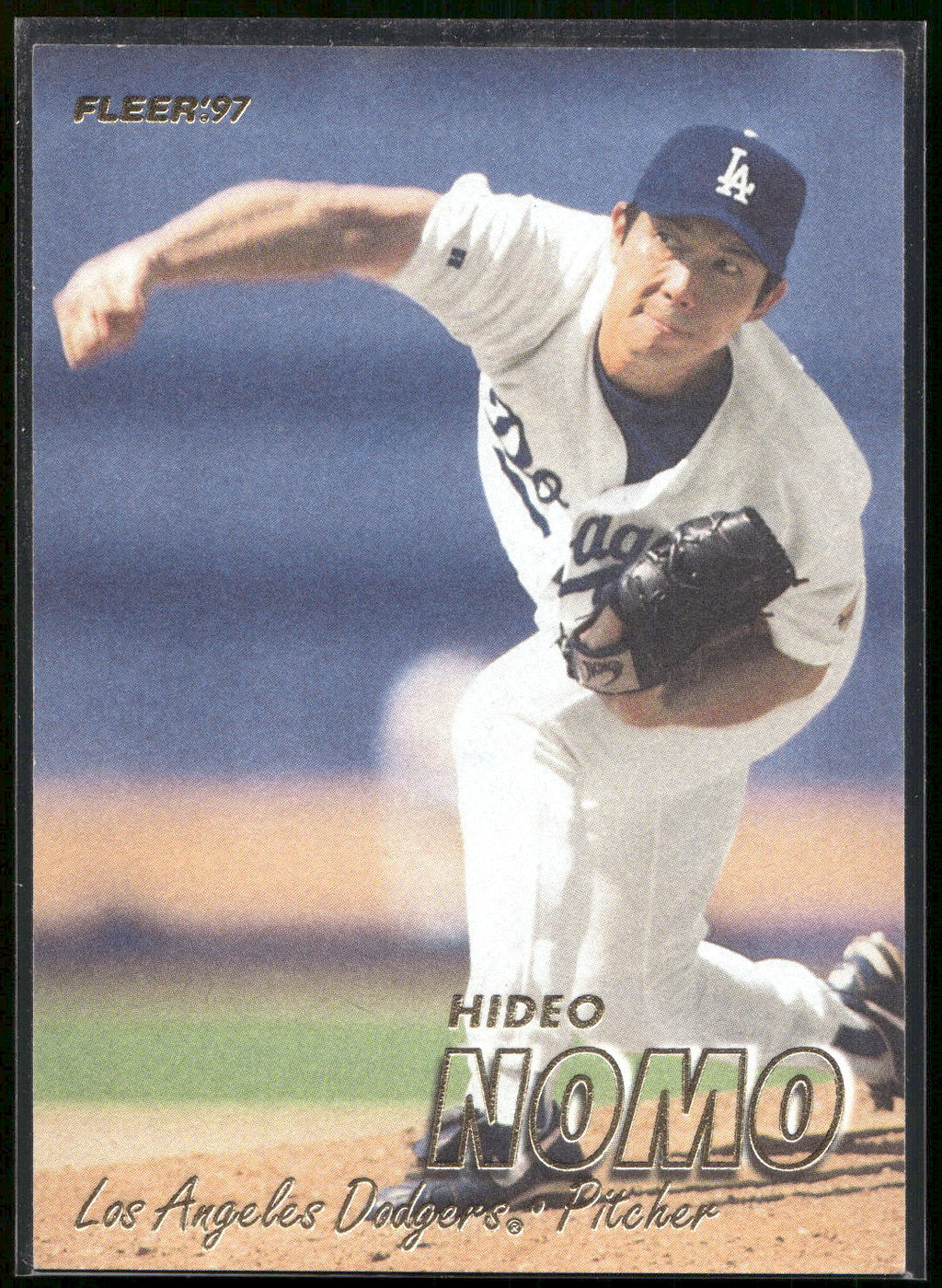 1997 Fleer #368 Hideo Nomo
