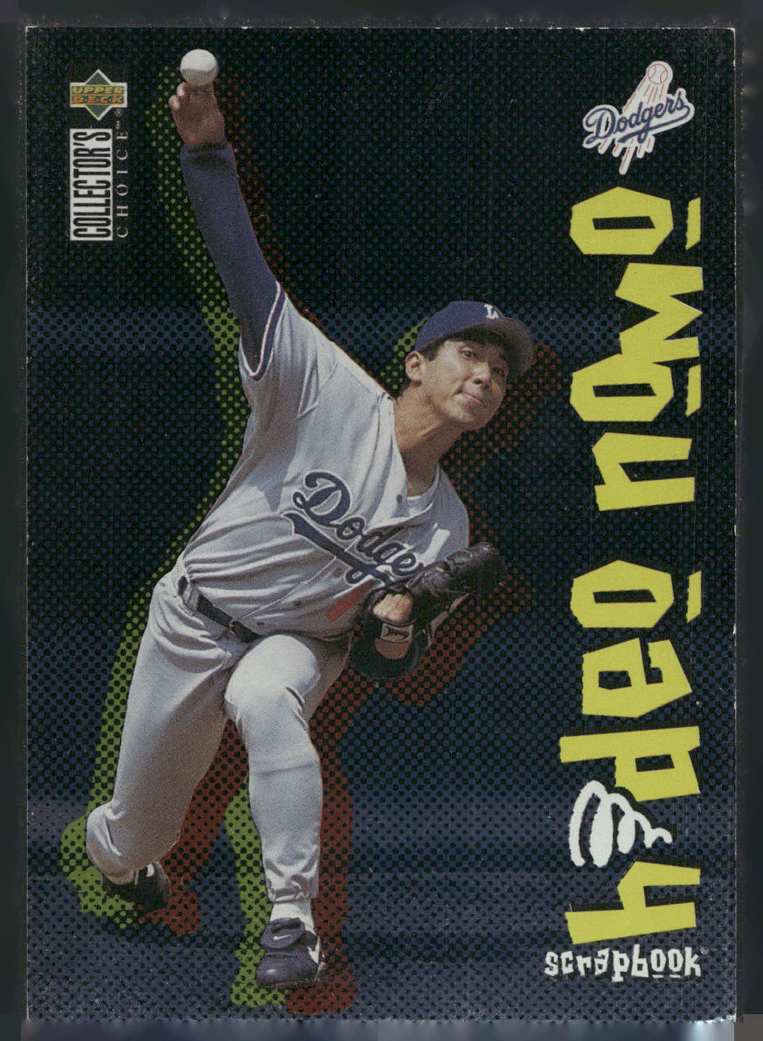 1996 Collector's Choice #5 Hideo Nomo Hideo Nomo Scrapbook