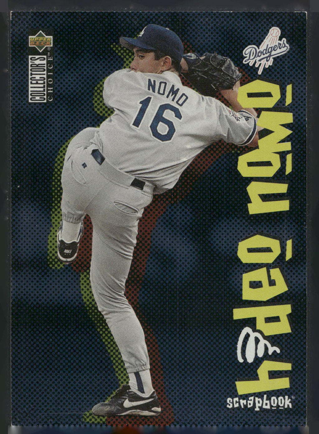 1996 Collector's Choice #3 Hideo Nomo Hideo Nomo Scrapbook