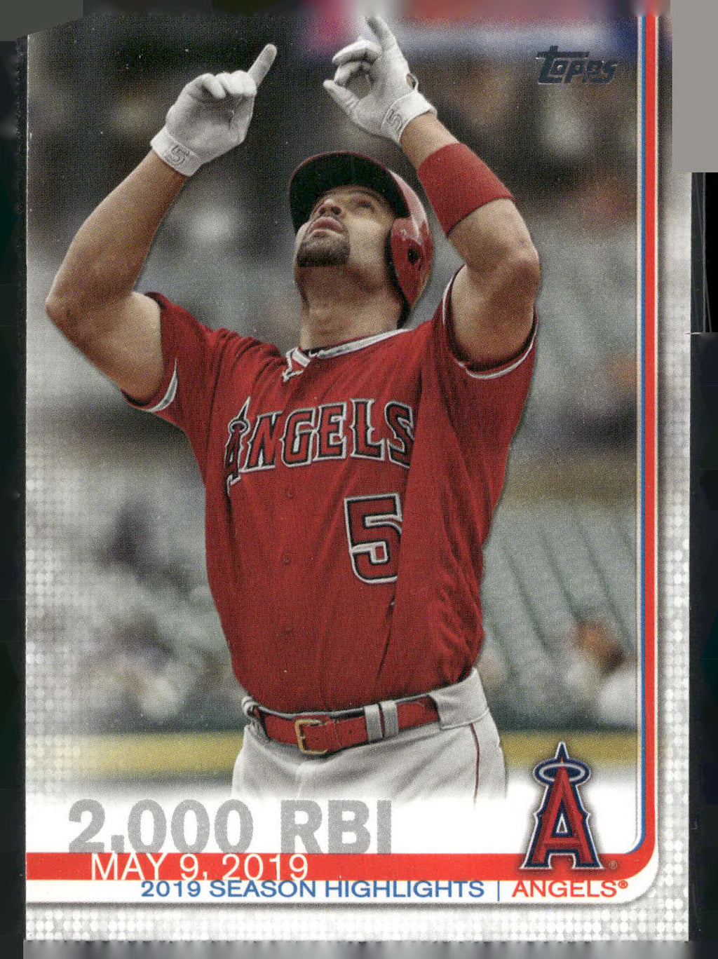 2019 Topps Update #US72 2,000 RBI