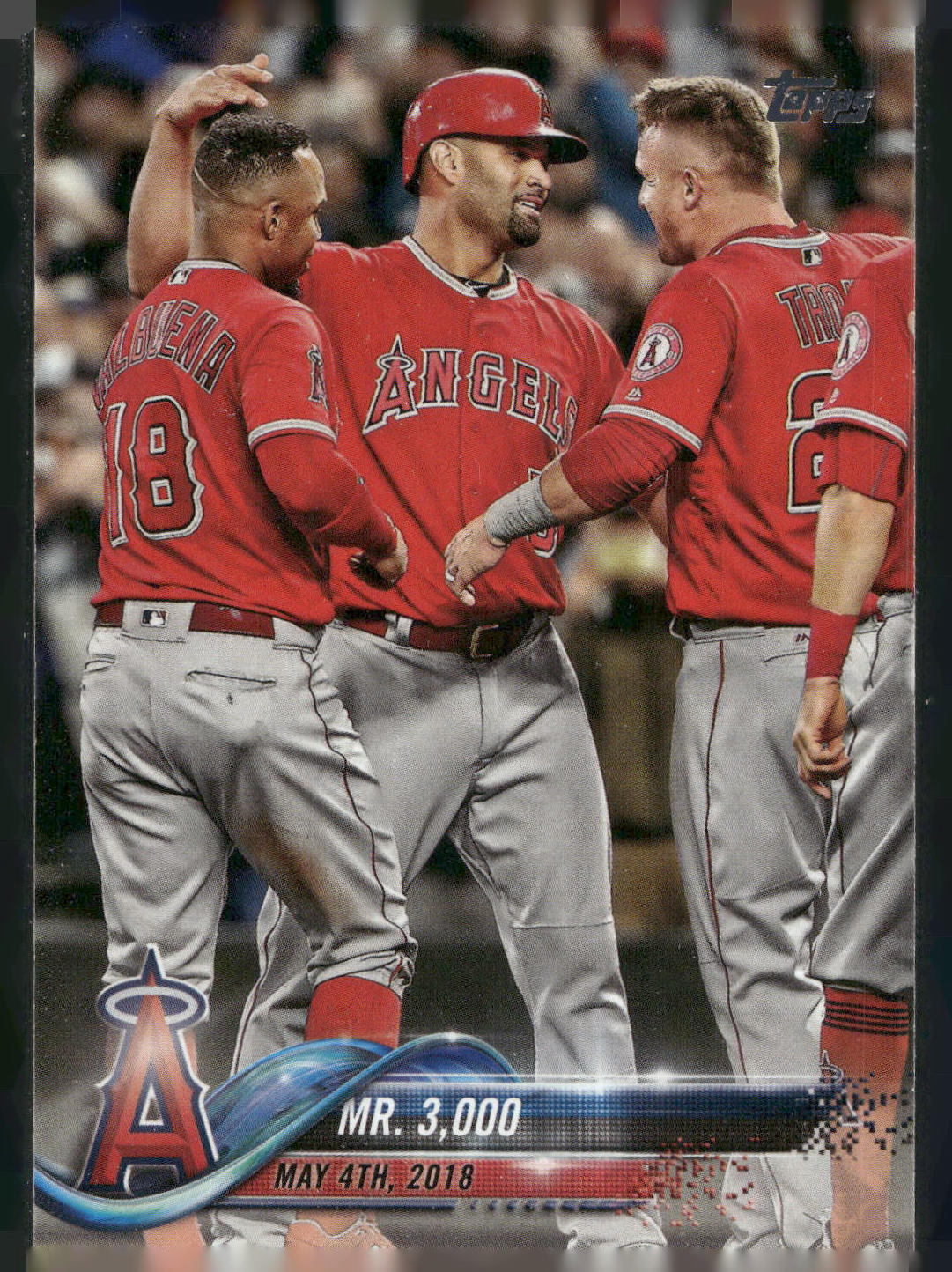 2018 Topps Update #US102 Mr. 3,000