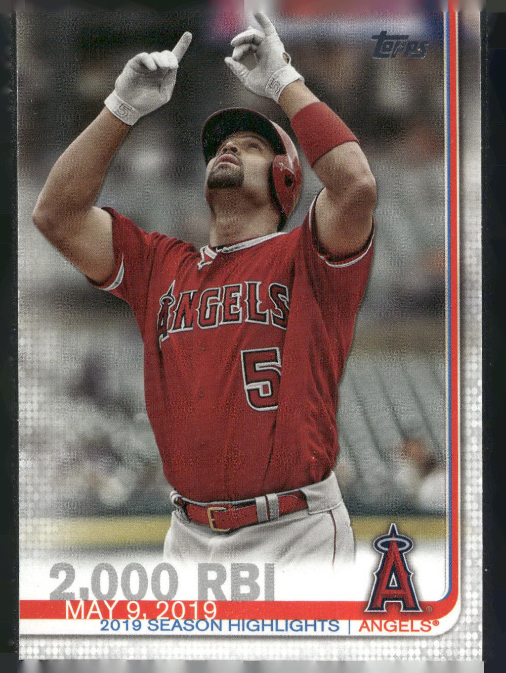 2019 Topps Update #US72 2,000 RBI