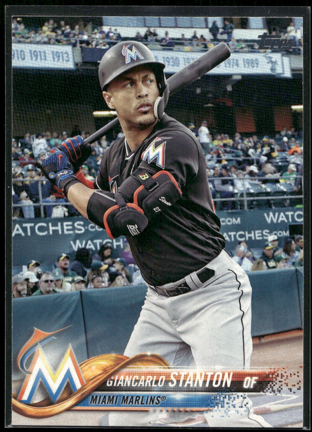 2018 Topps #100 Giancarlo Stanton
