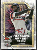 2023 Topps #HRC-25 Luis Robert Home Run Challenge (Series One)