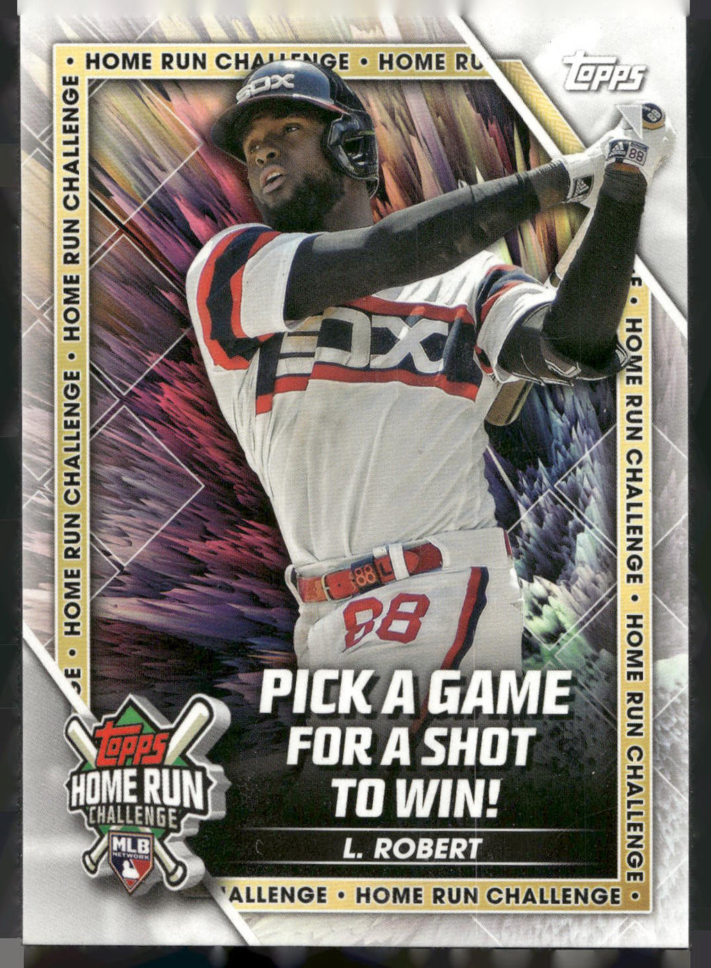 2023 Topps #HRC-25 Luis Robert Home Run Challenge (Series One)