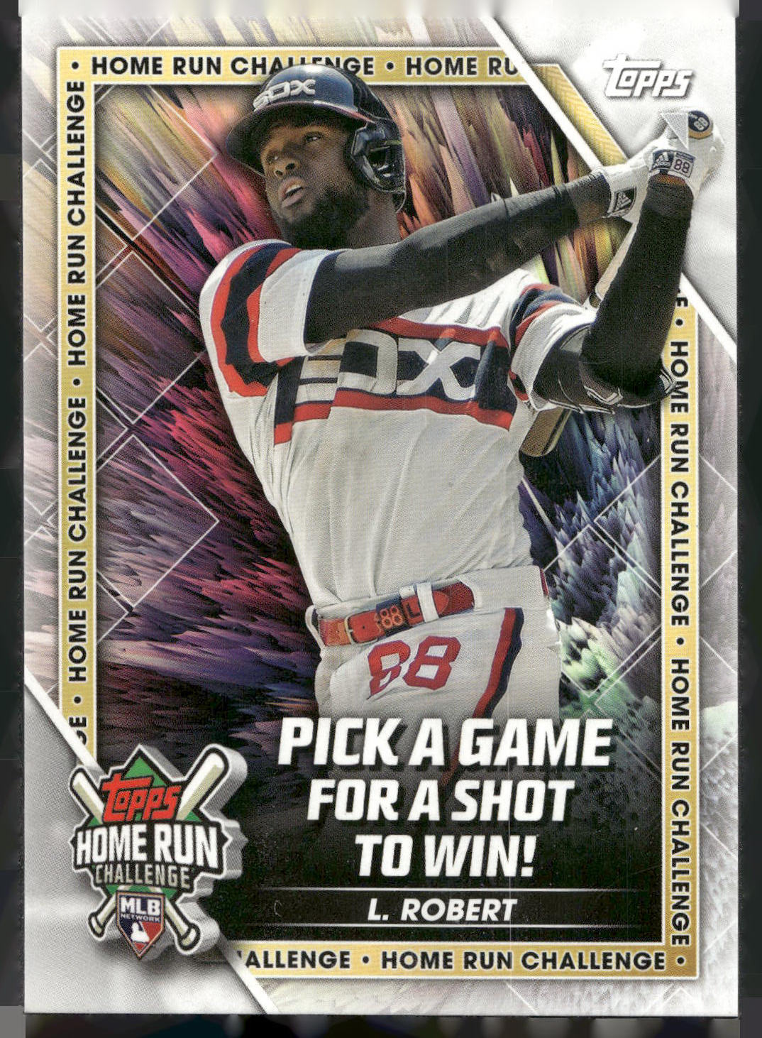 2023 Topps #HRC-25 Luis Robert Home Run Challenge (Series One)