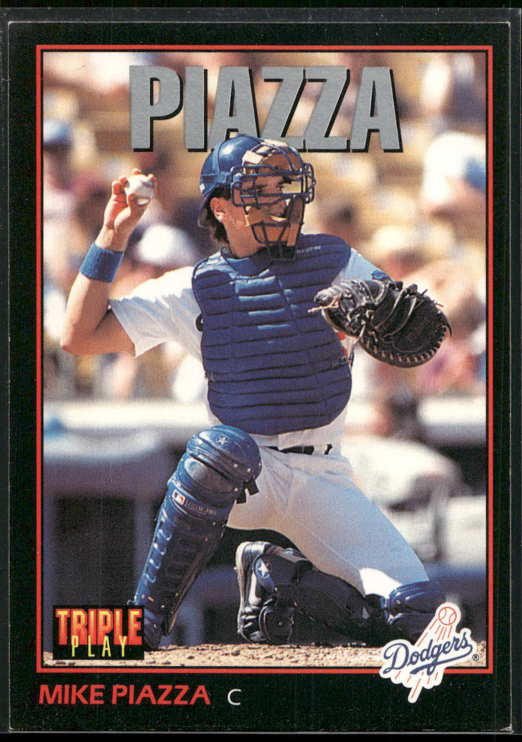 1993 Triple Play #55 Mike Piazza