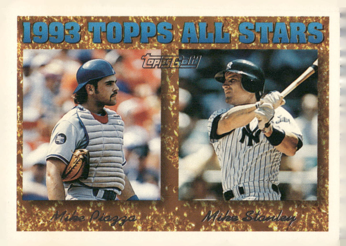 1994 Topps #391 Mike Piazza / Mike Stanley