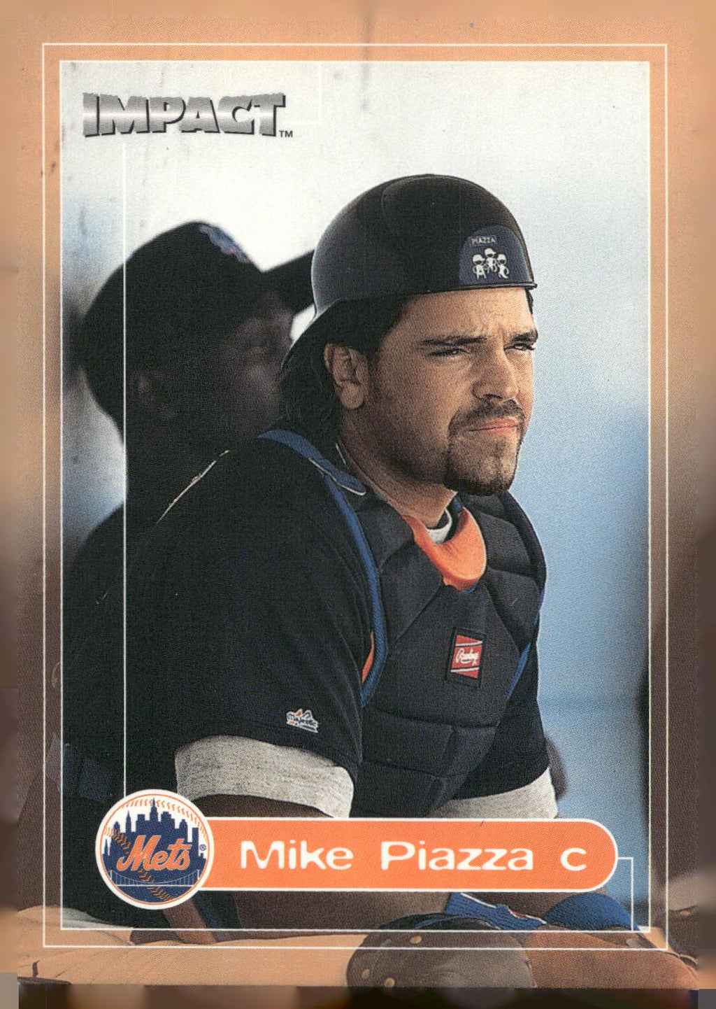 2000 Fleer Impact #29 Mike Piazza