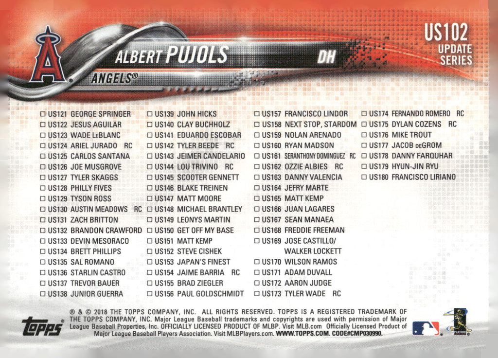 2018 Topps Update #US102 Mr. 3,000