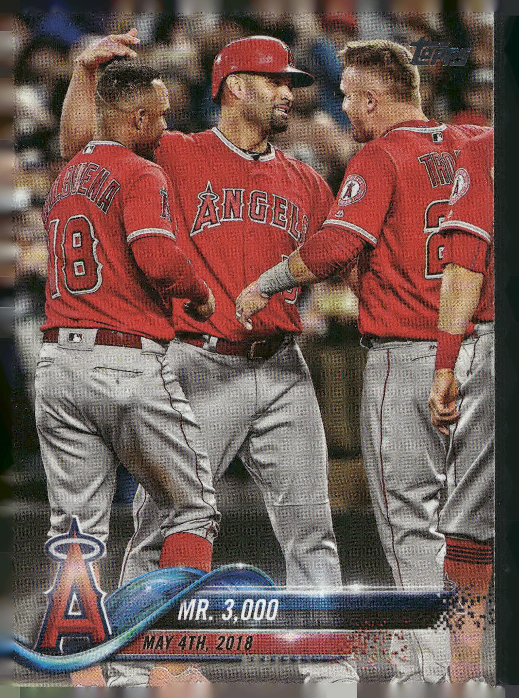 2018 Topps Update #US102 Mr. 3,000