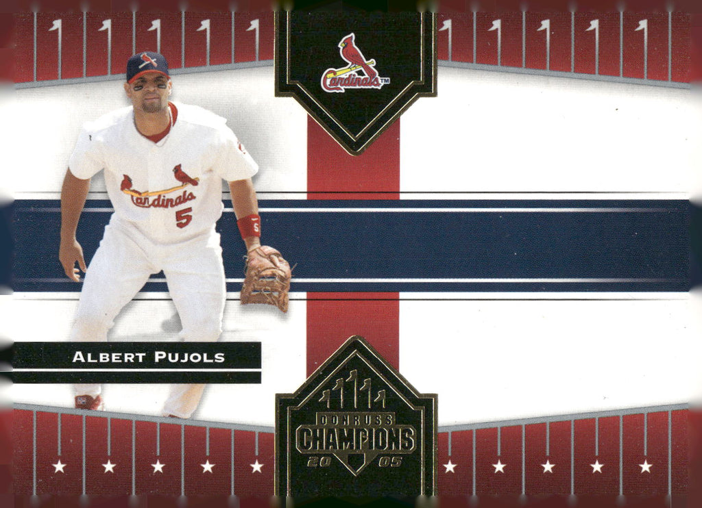 2005 Donruss Champions #3 Albert Pujols