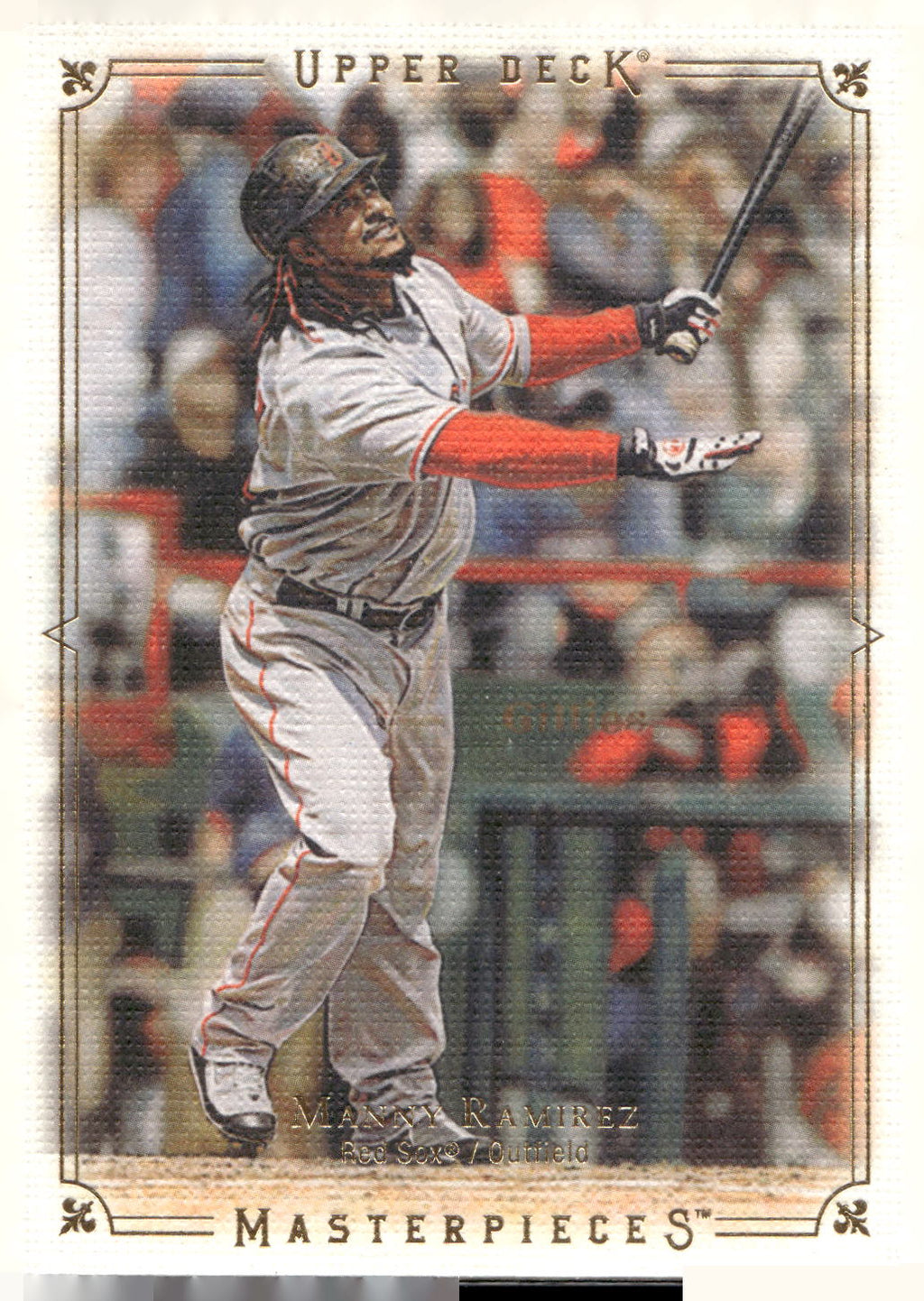 2008 Upper Deck Masterpieces #17 Manny Ramirez