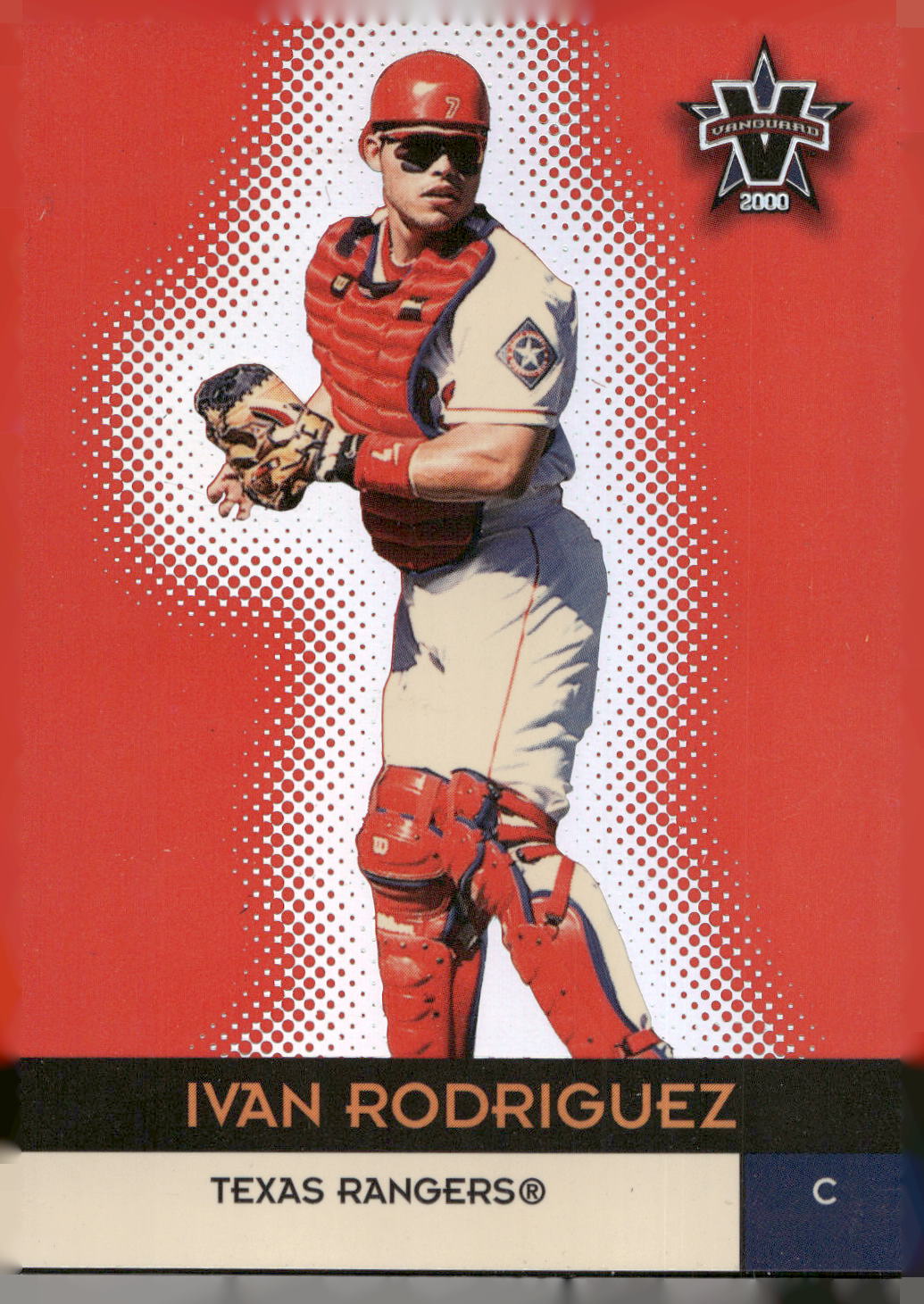 2000 Pacific Vanguard #47 Ivan Rodriguez