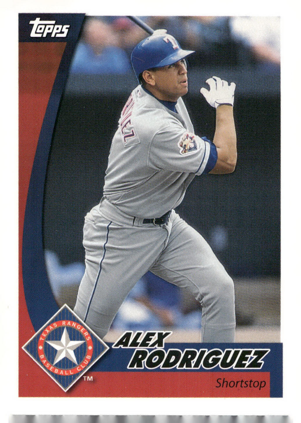 2002 Topps Post Cereal #1 Alex Rodriguez